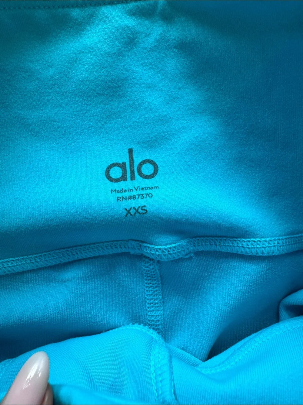 Ali Yoga Shorts Turquoise size xxs - like new